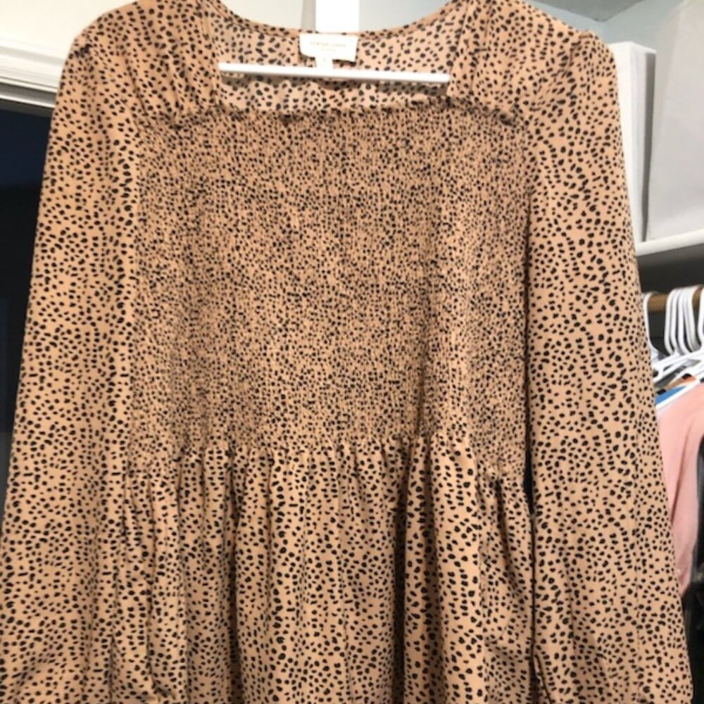 Women's long sleeve shirt blouse size small